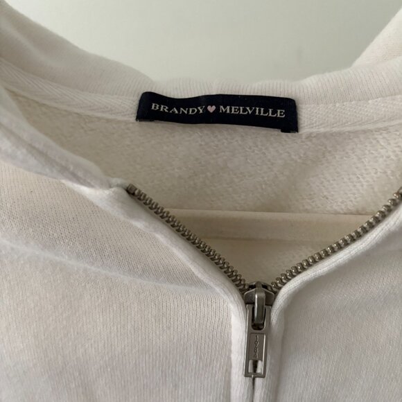 BRANDY MELVILLE Cropped Christy Hoodie - Picture 3 of 3
